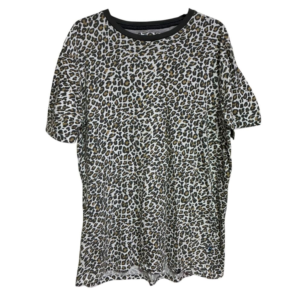 MBX Premium Goods Leopard Print T-Shirt Mens Size XL